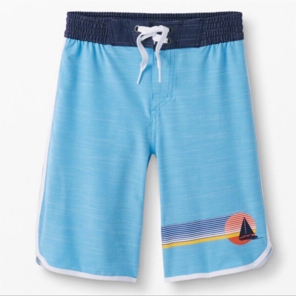 Hanna Anderson Boyโs Swim Trunks